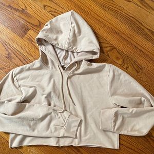Crop top hoodie